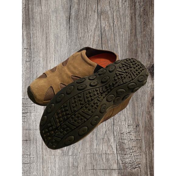 Merrell men’s suede slip on comfort shoes - Picture 5 of 5